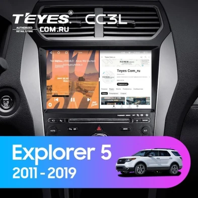 Штатная магнитола Teyes CC3L 4/64 Ford Explorer 5 (2011-2019) Тип-B