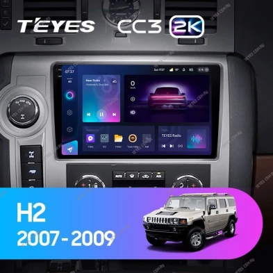 Штатная магнитола Teyes CC3 2K 4/32 Hummer H2 E85 (2007-2009) F1