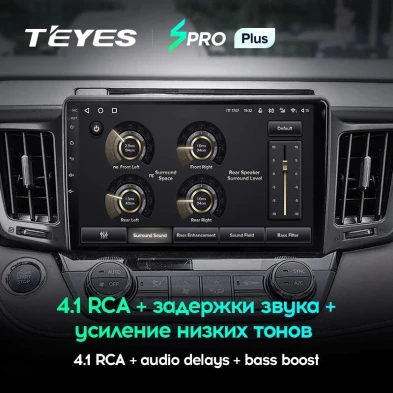 Штатная магнитола Teyes SPRO Plus 4/64 Toyota RAV4 (2012-2018)