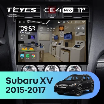 Штатная магнитола Teyes CC4 Pro 8/128 Subaru XV (2015-2017) F1 (11")