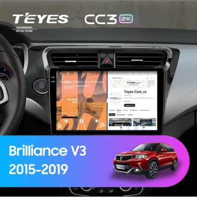 Штатная магнитола Teyes CC3 2K 4/64 Brilliance V3 (2015-2019)