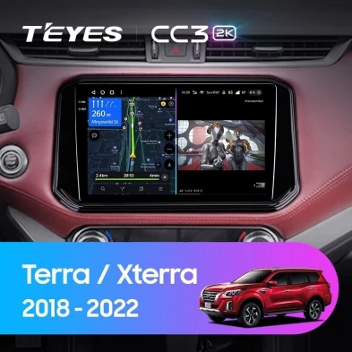 Штатная магнитола Teyes CC3 2K 4/32 Nissan X-Terra (2018-2022)
