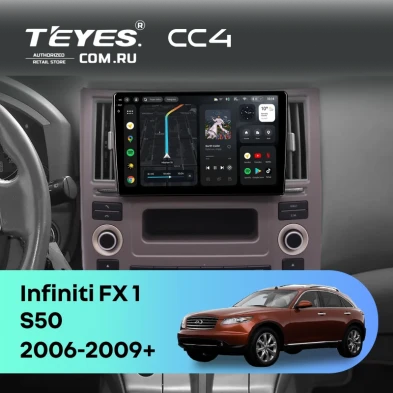 Штатная магнитола Teyes CC4 6/64 Infiniti FX 1 (S50) (2006-2009)