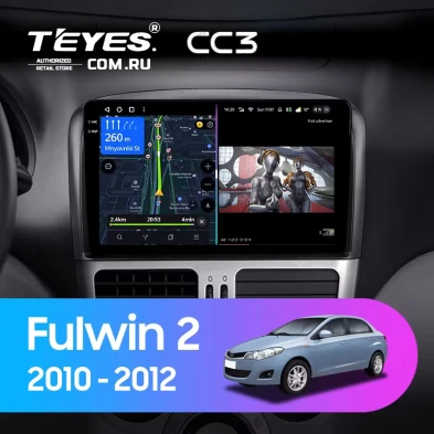 Штатная магнитола Teyes CC3 4/32 Chery Fulwin 2 (2010-2012) F2