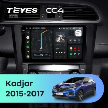 Штатная магнитола Teyes CC4 6/64 Renault Kadjar (2015-2017)