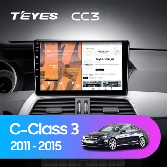 Штатная магнитола Teyes CC3 4/32 Mercedes-Benz C-Class 3 W204 C204 S204 (NTG 4.5) (2011-2015) (0din)