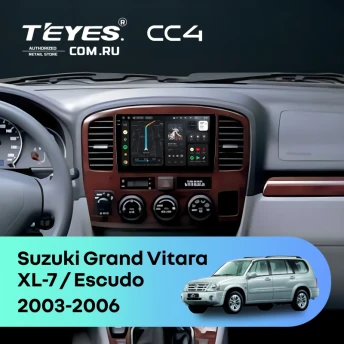 Штатная магнитола Teyes CC4 8/128 Suzuki Escudo (2003-2006)