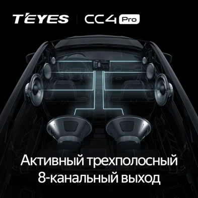 Штатная магнитола Teyes CC4 Pro 12/256 Toyota Passo 3 (2016-2021) Правый руль