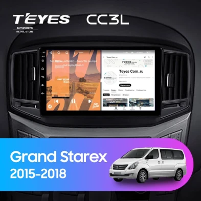 Штатная магнитола Teyes CC3L 4/32 Hyundai Grand Starex (2015-2018) F2