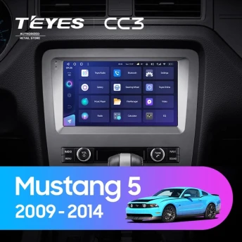 Штатная магнитола Teyes CC3 4/32 Ford Mustang 5 S-197 (2009-2014) F2