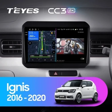 Штатная магнитола Teyes CC3 2K 4/64 Suzuki Ignis (2016-2020)