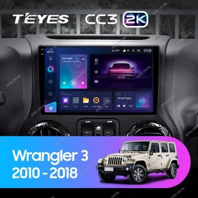 Штатная магнитола Teyes CC3 2K 6/128 Jeep Wrangler 3 JK (2010-2017) L15