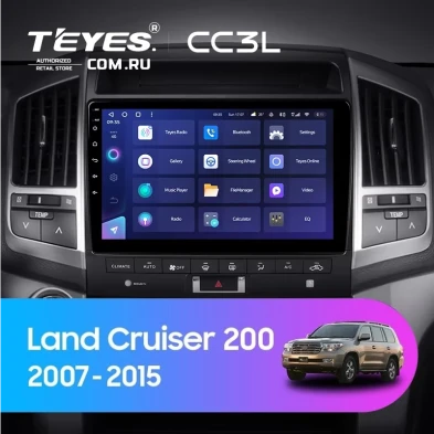 Штатная магнитола Teyes CC3L 4/32 Toyota Land Cruiser 11 200 (2007-2015) F3 Тип-B
