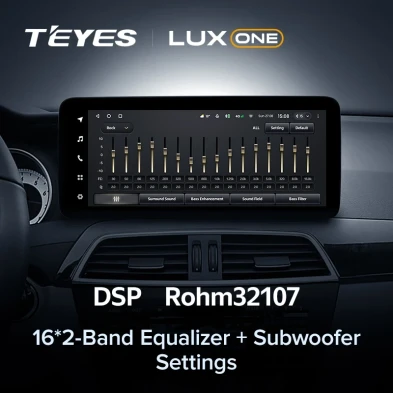 Штатная магнитола Teyes LUX ONE 4/64 Mercedes-Benz C-Class W204 C204 S204 (NTG 4.0) (2011-2015) Universal
