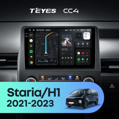 Штатная магнитола Teyes CC4 8/128 Hyundai Staria H1 (2021-2023)