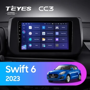Штатная магнитола Teyes CC3 4/32 Suzuki Swift 6 (2023-2026)