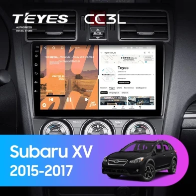 Штатная магнитола Teyes CC3L 4/32 Subaru XV (2015-2017) F1