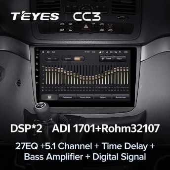 Штатная магнитола Teyes CC3 4/32 Mercedes-Benz Vito W639 (2010-2015)