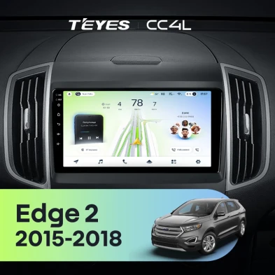 Штатная магнитола Teyes CC4L 6/64 Ford Edge 2 (2015-2018) F2