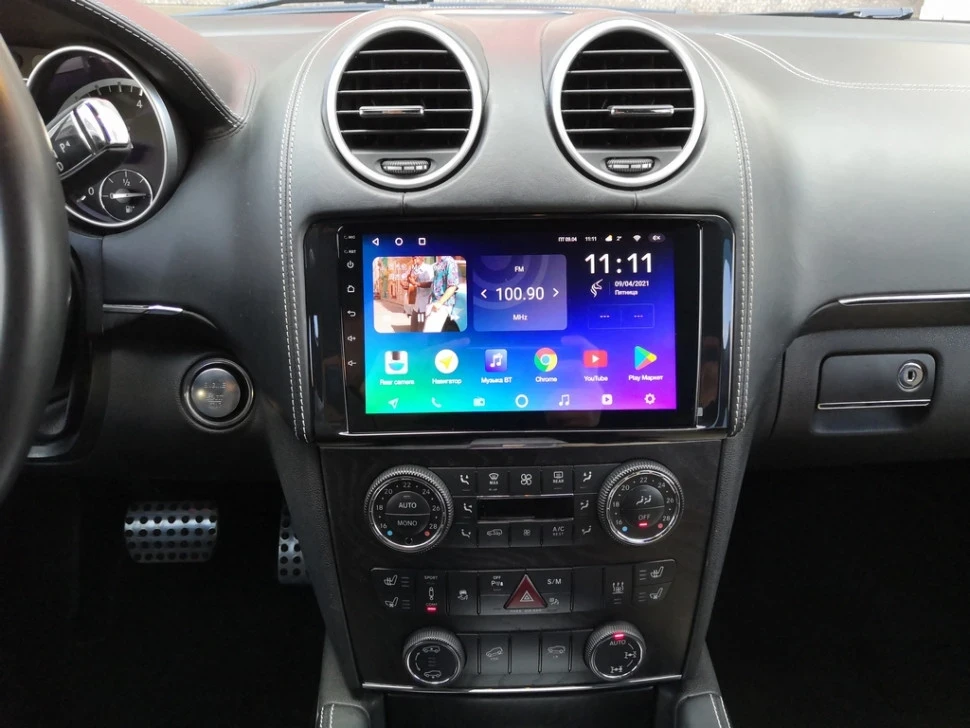 Штатная магнитола Teyes CC2 Plus 4/64 Mercedes-Benz ML-Class (2005-2009) F1