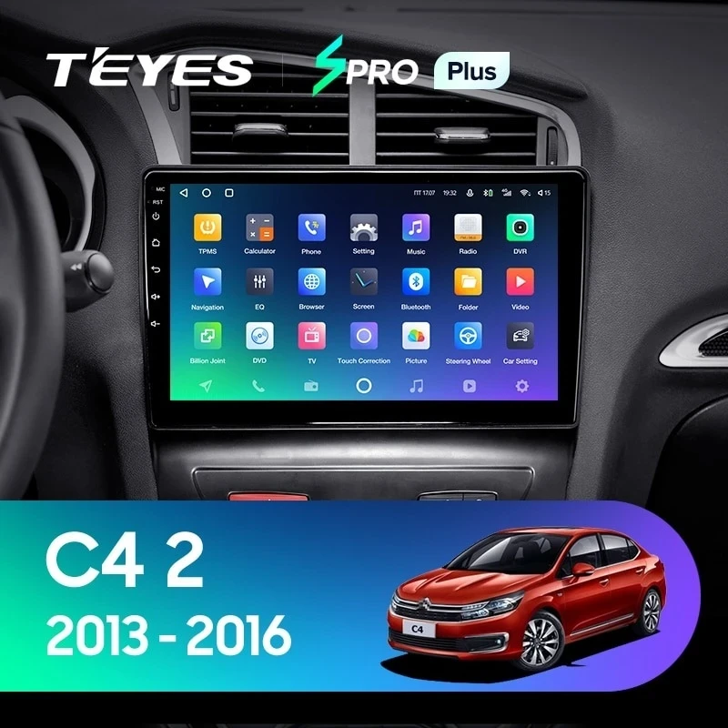 Штатная магнитола Teyes SPRO Plus 6/128 Citroen C4 (2013-2016) B7