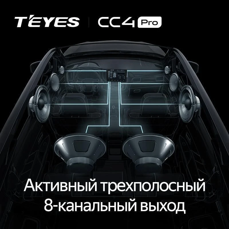 Штатная магнитола Teyes CC4 Pro 12/256 Hummer H2 E85 (2007-2009) F1 (13")