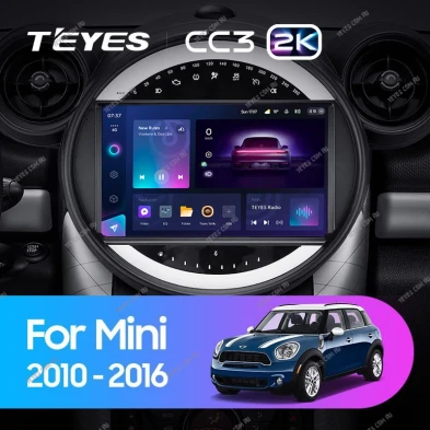 Штатная магнитола Teyes CC3 2K 6/128 Mini Cooper (2010-2016) F2