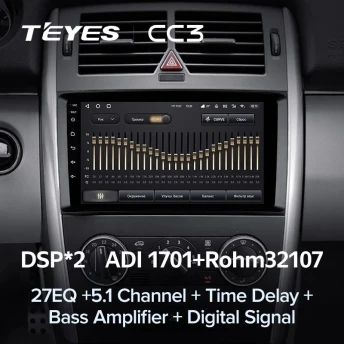 Штатная магнитола Teyes CC3 4/32 Mercedes-Benz Vito W639\W447 (2006-2022)