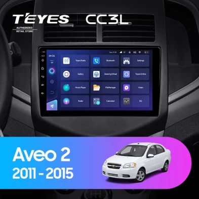Штатная магнитола Teyes CC3L 4/32 Chevrolet Aveo 2 (2011-2015)