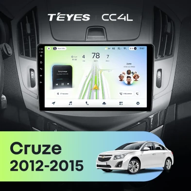 Штатная магнитола Teyes CC4L 6/64 Chevrolet Cruze J300 J308 (2012-2015) F1