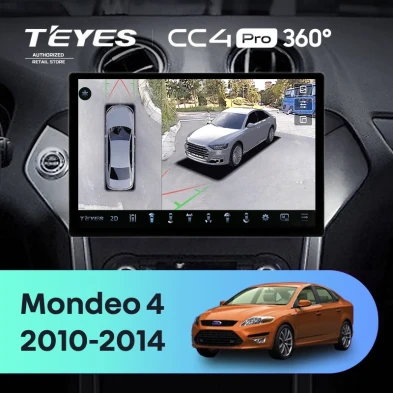 Штатная магнитола Teyes CC4 Pro 360 8/128 Ford Mondeo 4 (2011-2014) (13")