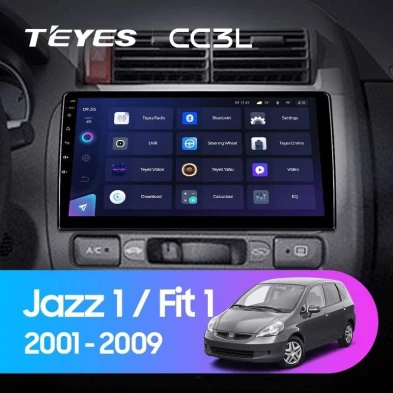 Штатная магнитола Teyes CC3L 4/64 Honda Fit 1 (2001-2009)