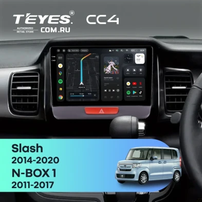 Штатная магнитола Teyes CC4 8/128 Honda Slash (2014-2020)