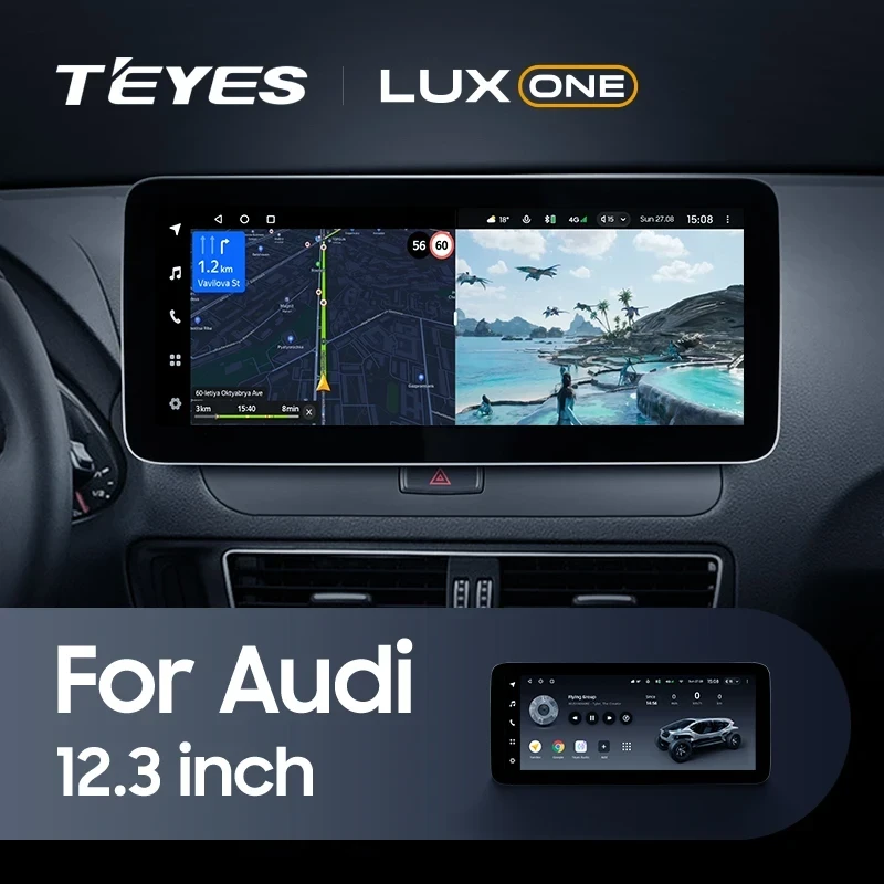 Штатная магнитола Teyes LUX ONE 6/128 Audi A4 B8 (2007-2015) Тип-B