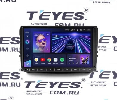 Магнитола Teyes CC3 4/32 Volkswagen / Skoda Универсал 9"